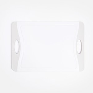 抗菌止滑PP溝槽砧板28x40cm 灰