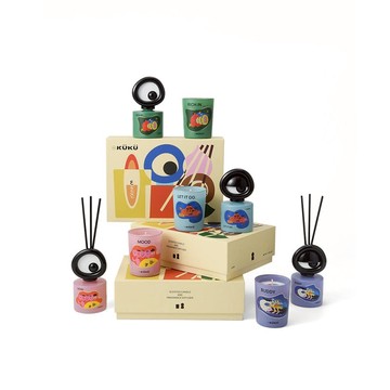 大眼仔系列 蠟燭x擴香 讓我靜靜(海洋)