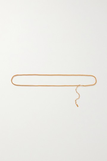 SAINT LAURENT - Gold-tone Waist Belt - 75