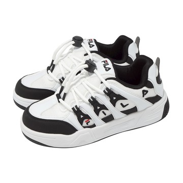 [ACS] Fila 休閒鞋 Salute 女鞋 白 黑 抽繩 拼接 斐樂 運動鞋 5C936Z101