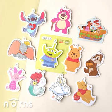 【Norns】迪士尼人物造型香氛片-Norns Original Design 正版授權 吊掛式空氣香氛片 香氛吊卡(每款式最少需購買6件)