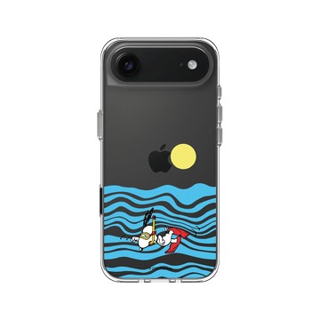 iPhone Air Clear Case（相機按鈕） 透明 - 史努比 Snoopy - Dive Dog
