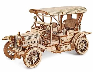 ROKR 立体パズル ヴィンテージカー 車 モデル 模型 メカニカル 木製 3D