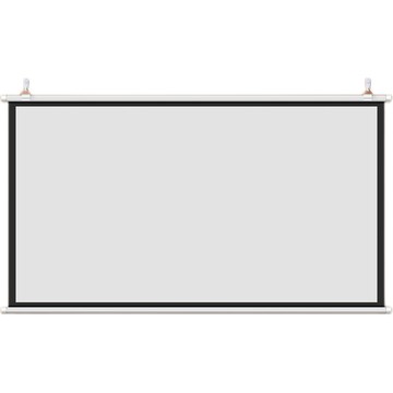 免打孔壁掛投影幕布抗光家用4K高清掛幕 84寸100寸可移動便攜收納[DD230109]