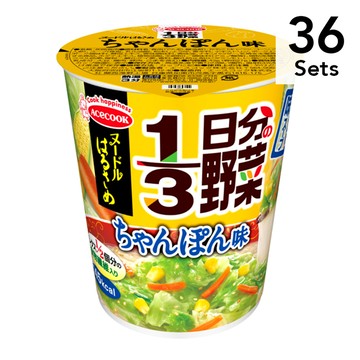 [Set of 36] Noodles Harusame 1/3 Day\'s Worth of Vegetables Champon [Processed Food]