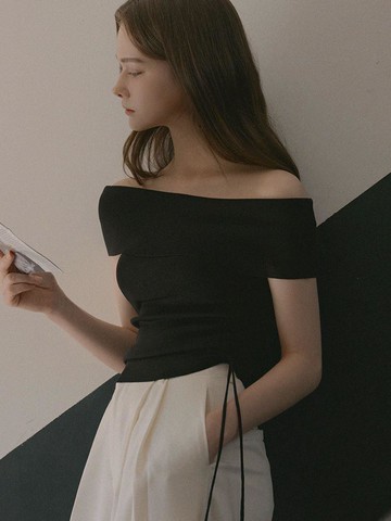Billys Off Shoulder Knit Top