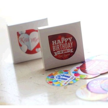 [Hare.D] 韓國 情人節 一盒38入 盒裝貼紙 裝飾貼 手帳貼 貼紙