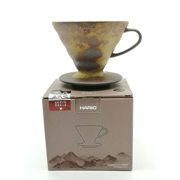 日本 HARIO 聯名 陶作坊 經典 老岩泥 五次燒 V60 濾杯 01 02 手沖濾杯 一次燒 另有 藍媚茶 吳須色