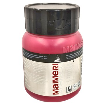 MaIMeRI 美利 壓克力顏料 MA-0934166 166 洋紅 CARMINE  500ml  1色