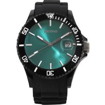 【PICONO】繽紛經典系列運動黑色手錶中性錶 / BA-SC-12