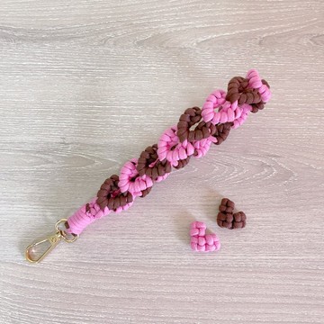 似葉子似愛心手腕繩