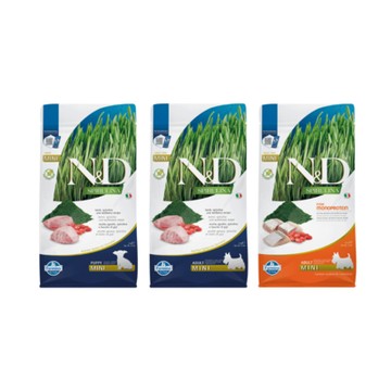 義大利Farmina法米納-天然螺旋藻無穀系列-全齡犬-小顆粒 2kg/4.4lb(購買第二件贈送寵物玩具x1包)