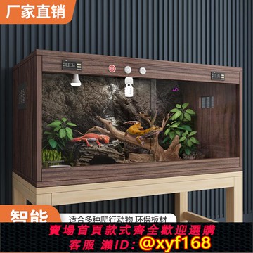 {可打統編 保固一年}鬃蜥蜴飼養箱恒溫箱智能養殖箱爬寵烏龜陸龜雙溫控飼養盒保溫爬箱
