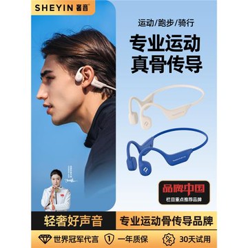 (免運)奢音X13骨傳導藍牙耳機無線游泳運動跑步騎行專用不入耳2026新款