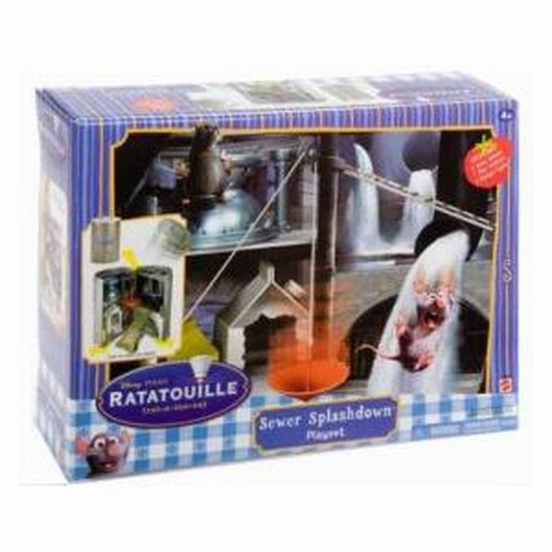 新品　レミーのおいしいレストラン　フィギュア　プレイセット　スプラッシュダウン レミーのおいしいレストラン フィギュア プレイセット