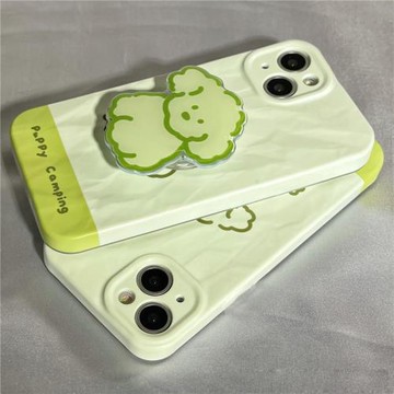 可愛小狗支架適用三星GalaxyS23手機殼S22+全包防摔S23Ultra小清晰S22ULTRA硬殼A53 5G手機套S23+卡通女款A54