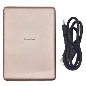 PhotoFast 銀箭資訊 Mag Slim 磁吸無線行動電源 10000mAh 僅13mm超薄設計  香檳金  1個