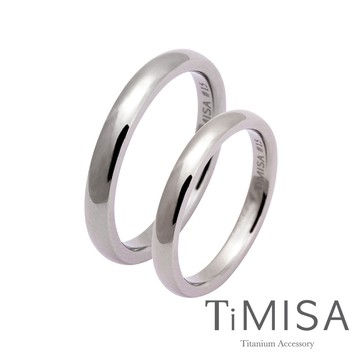 『TiMISA』《單純》純鈦對戒