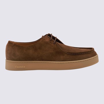 Church's Brown Suede Formal Shoes