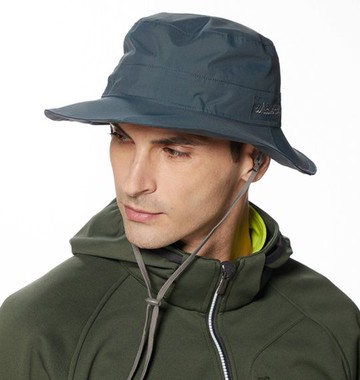 【【蘋果戶外】】荒野 W2013-137 灰 中性 抗UV 防水功能帽 防水帽 防晒帽 WildLand