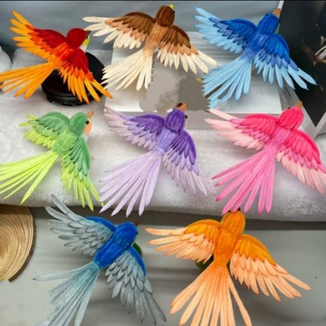懶貓手作🎁 扭扭棒手作編織成品小燕子報喜鳥吉祥鳥材料包送女友閨蜜生日禮物  手作材料包 DIY材料包 手作禮物