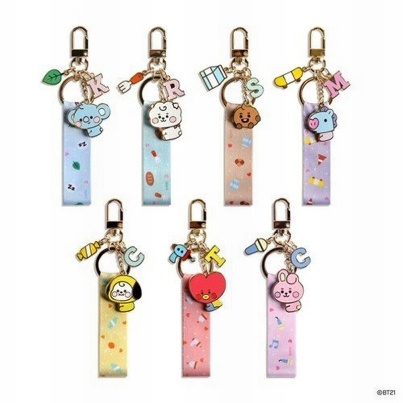 Bt21公式グッズ バンタン Bts ベビーにイニシャルとアイコン付き ストラップ キーリング 防弾少年団 通販 Lineポイント最大0 5 Get Lineショッピング