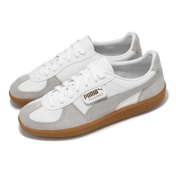 Puma 德訓鞋 Palermo Lth 男鞋 女鞋 白 灰 麂皮 復古 休閒鞋 情侶鞋 ROSE同款  39646412
