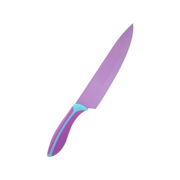 CLARE 可蕾爾 絢彩刀具 主廚刀  粉紫盒裝-Leidea樂德兒