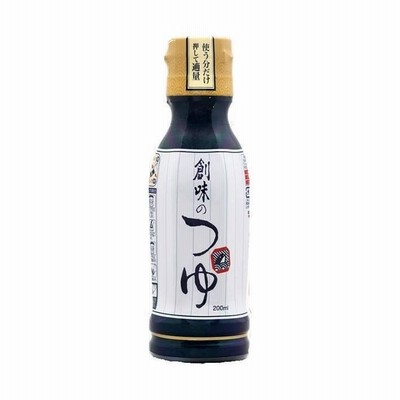 創味食品 創味のつゆ 200ml×12本入｜ 送料無料