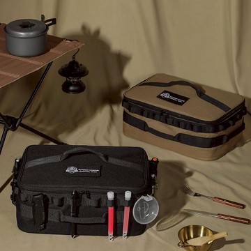 戶外露營IGT炊事多功能收納包 卡其色