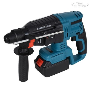 【好康免運】大功率工業級無刷電動衝擊鑽多功能充電式鋰電錘