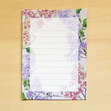 信紙 丁香紫