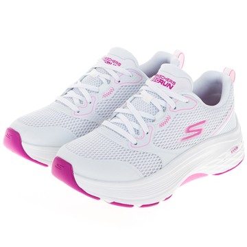 SKECHERS 女鞋 慢跑系列 GO RUN MAX CUSHIONING ARCH FIT 寬楦款 - 128928WWPK