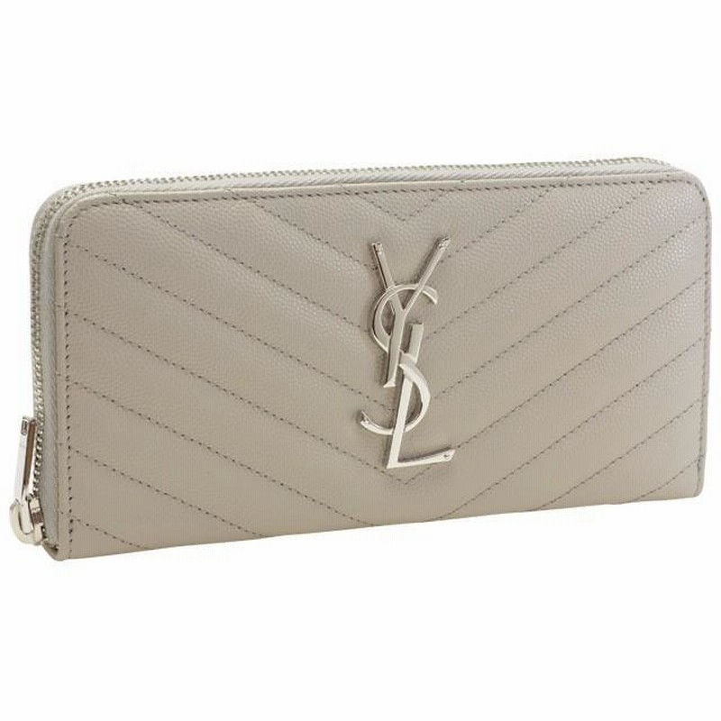 サンローラン Saint Laurent ラウンドファスナー 財布 SAINT LAURENT サンローラン 長財布 カサンドラ ジップ