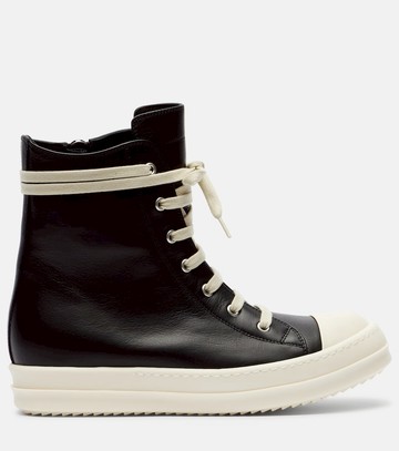 Rick Owens Leather high-top sneakers