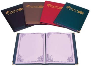 鼎盛 16K 固定餐廳目錄夾 12本/箱