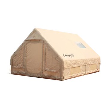 充氣帳篷戶外露營屋房式防雨保暖加厚秋冬季野營過夜全套裝備