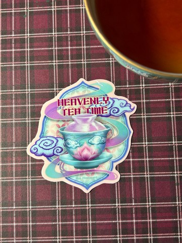 Heavenly Tea Time 貼紙
