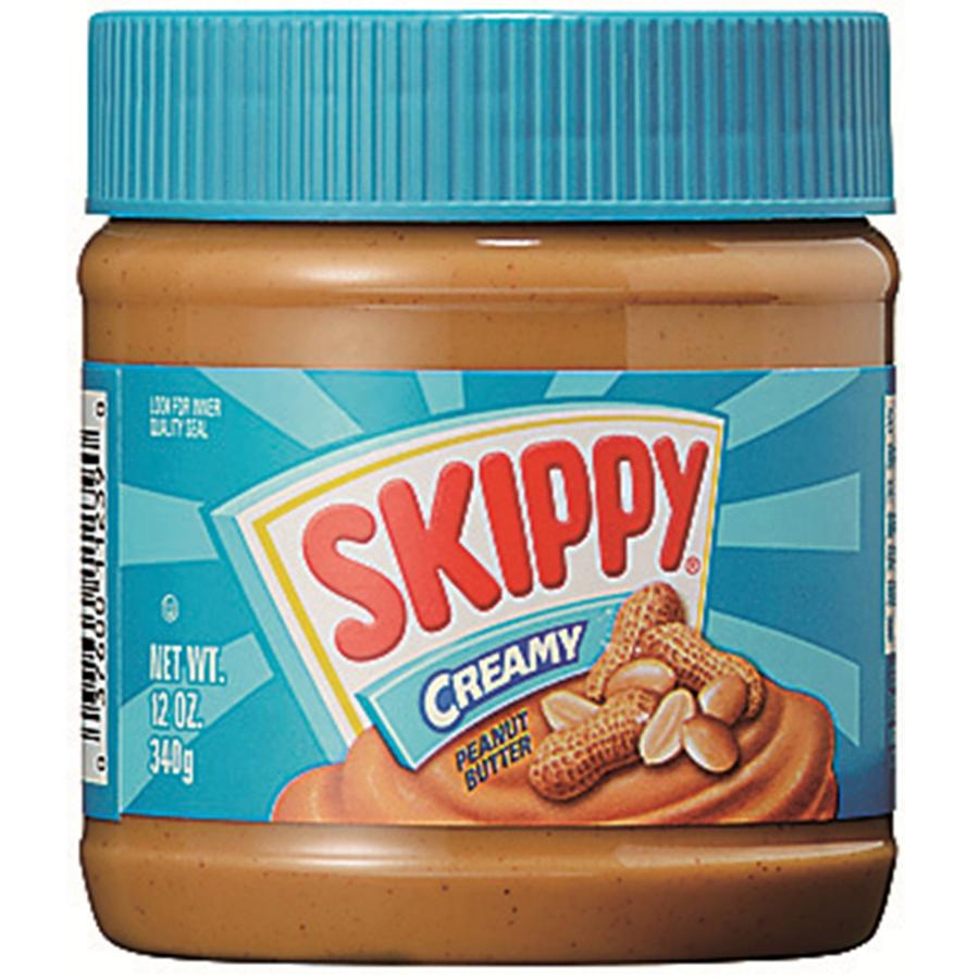 Skippy スキッピー ピーナッツバタークリーミー 高タンパク 340g