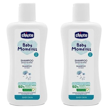 chicco 寶貝嬰兒植萃洗髮精 溫和不流淚配方  200ml  2瓶