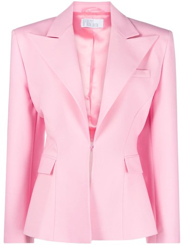 Giuseppe Di Morabito - singe-breasted wool blazer - women - Wool/Viscose/Lycra - 38 - Pink