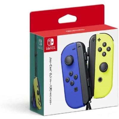 任天堂 Joy-Con (L)ブルー / (R)ネオンイエロー | LINEショッピング