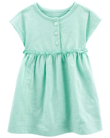 Baby Button Front Dress