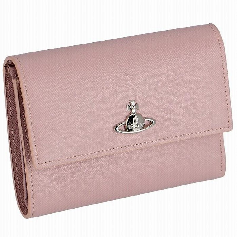 Vivienne Westwood 三つ折り財布ピンク