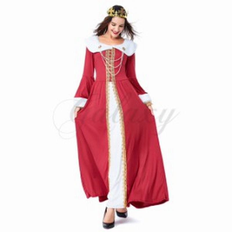 女王 クイーン 皇后 ヨーロッパ風 宮廷風 カップルコーデ 女性用 ロングドレス ハロウィン 演出用 コスプレ衣装 Ps39 通販 Lineポイント最大get Lineショッピング