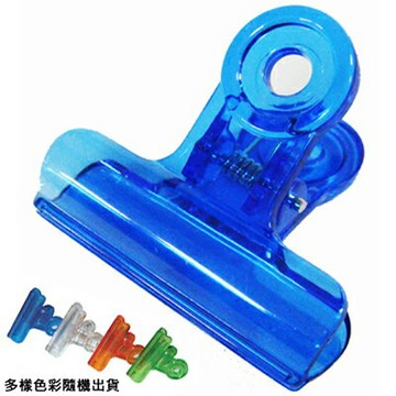 【文具通】承儀9507彩色透明圓夾中51mm L1130074【APP滿額下單4%點數(單一帳號最高1000點)】7/31止