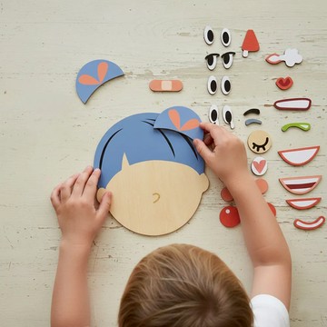 美國 Tender Leaf - 多變表情拼圖組