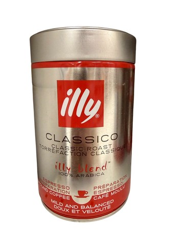 義大利Illy 中度烘焙咖啡粉(效期:2026/10/31)(250g) [大買家]