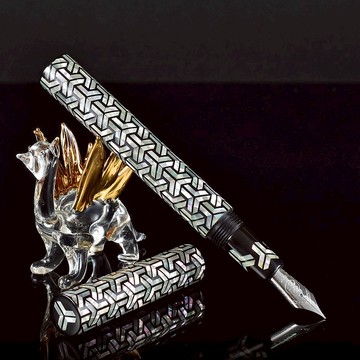 CYPRESS【現代螺鈿-天長地久】匠心獨具設計款鋼筆