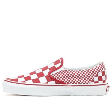 Vans Classic Slip-On 'Red Mix Checker'